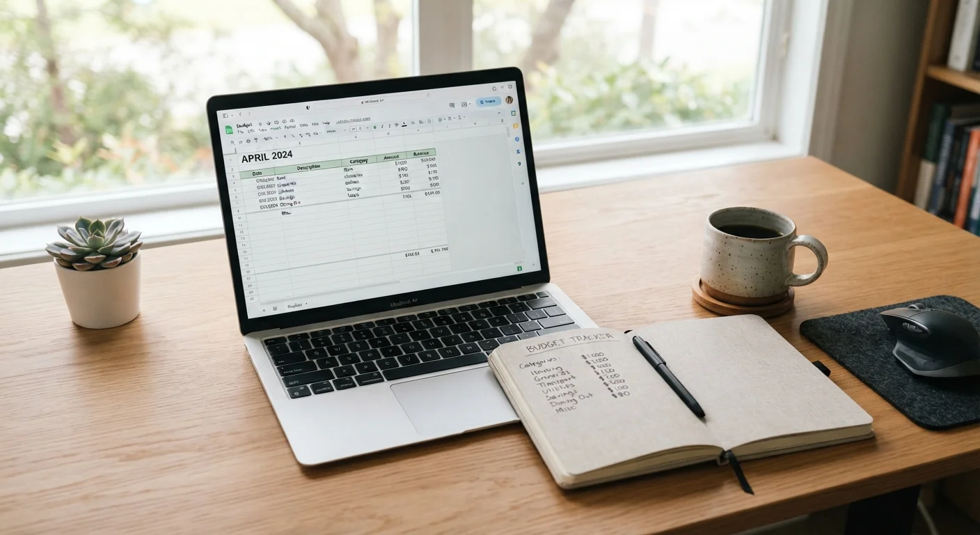 Building Your First Monthly Budget From a Blank Spreadsheet