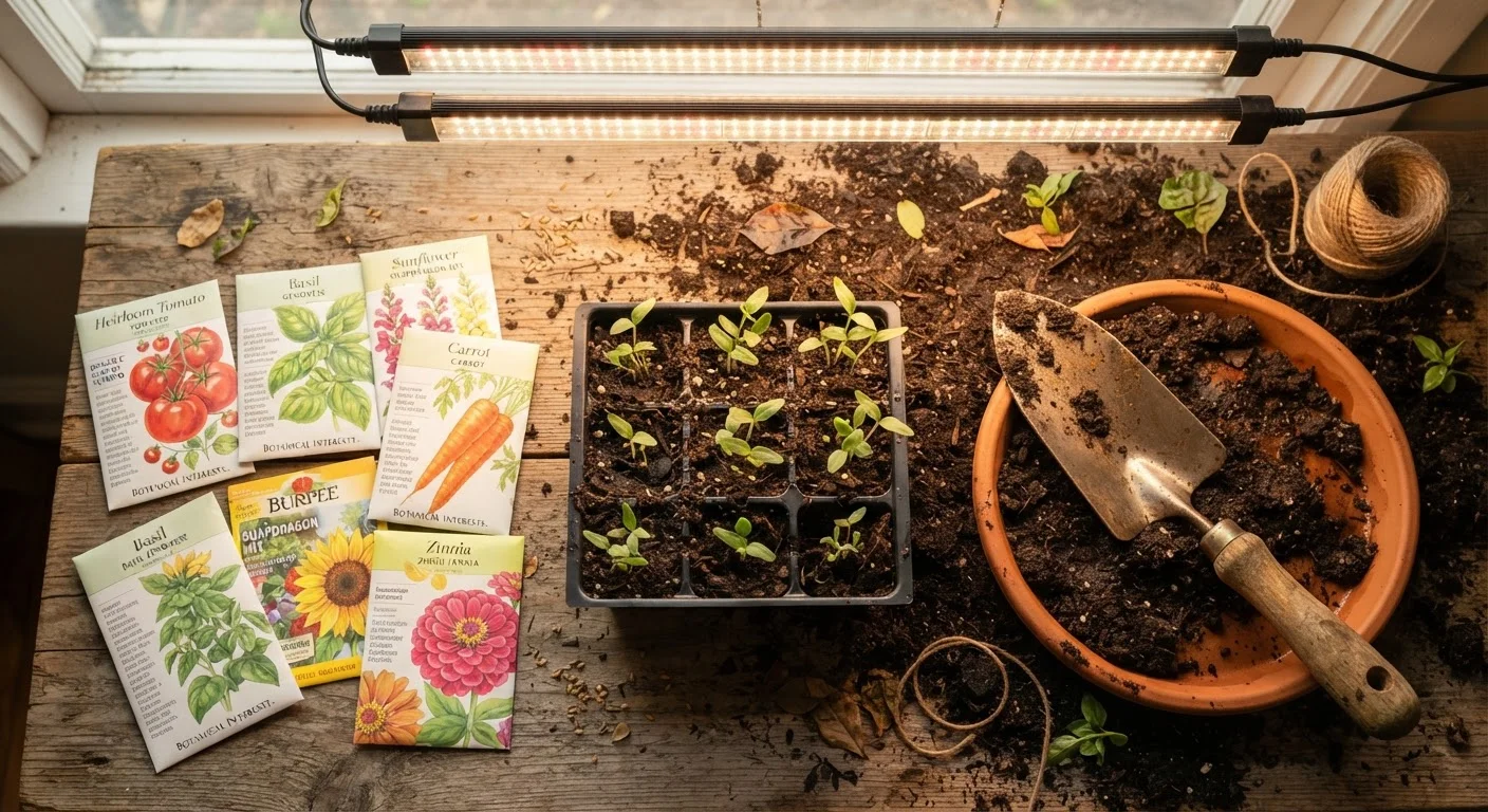 Direct Sowing vs. Starting Seeds Indoors