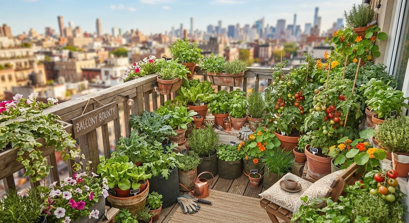 Growing Food on a Balcony: A Practical Starting Point