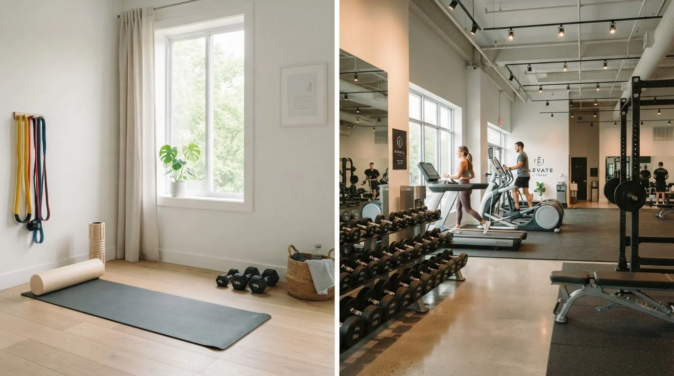 Home Training vs. Gym Membership: Honestly Weighing the Long-Term Trade-Offs