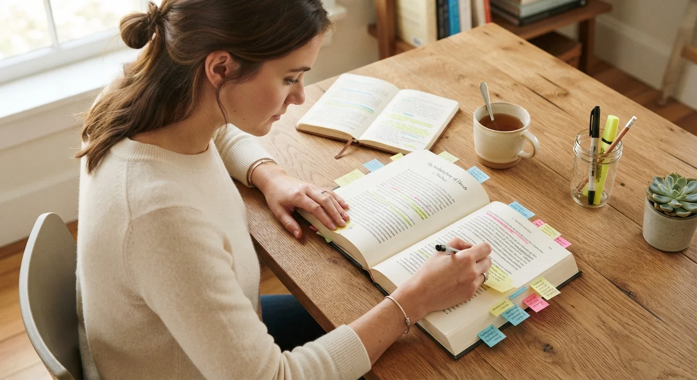 How to Absorb Dense Non-Fiction Faster Without Losing Depth