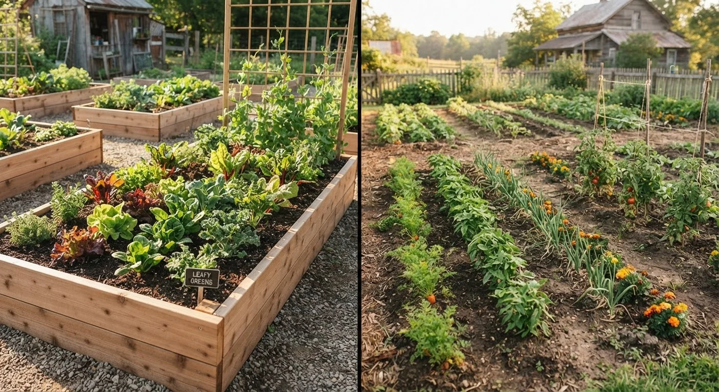 Raised Beds vs. In-Ground Planting: Weighing the Trade-Offs