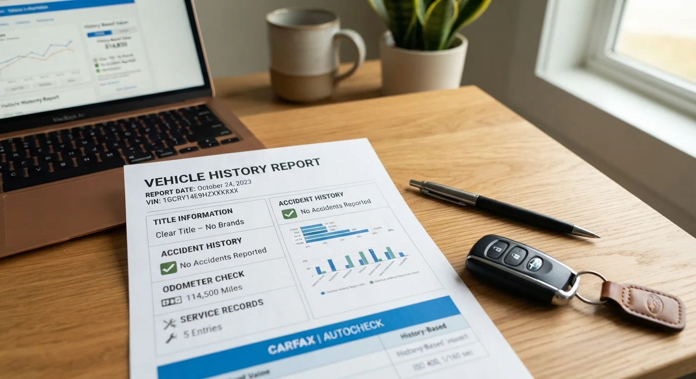 Reading a Vehicle History Report Without Getting Lost