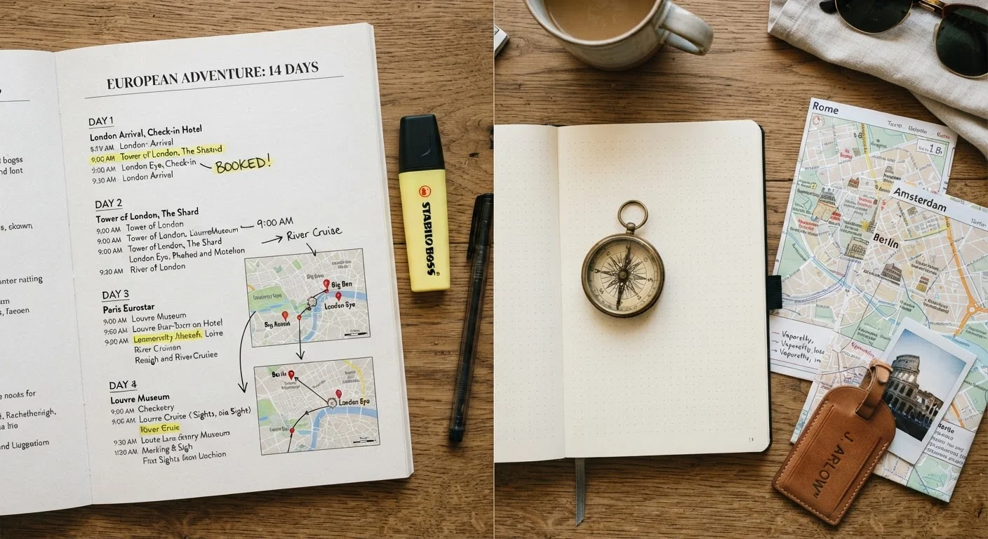 Rigid Itineraries vs. Open-Ended Travel: Finding the Right Balance