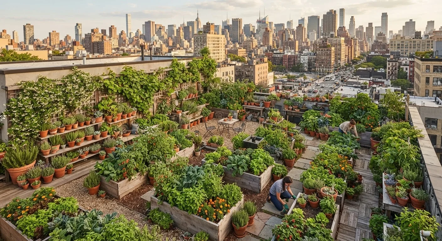 Urban Gardening: From Windowsill to Rooftop, an End-to-End Guide