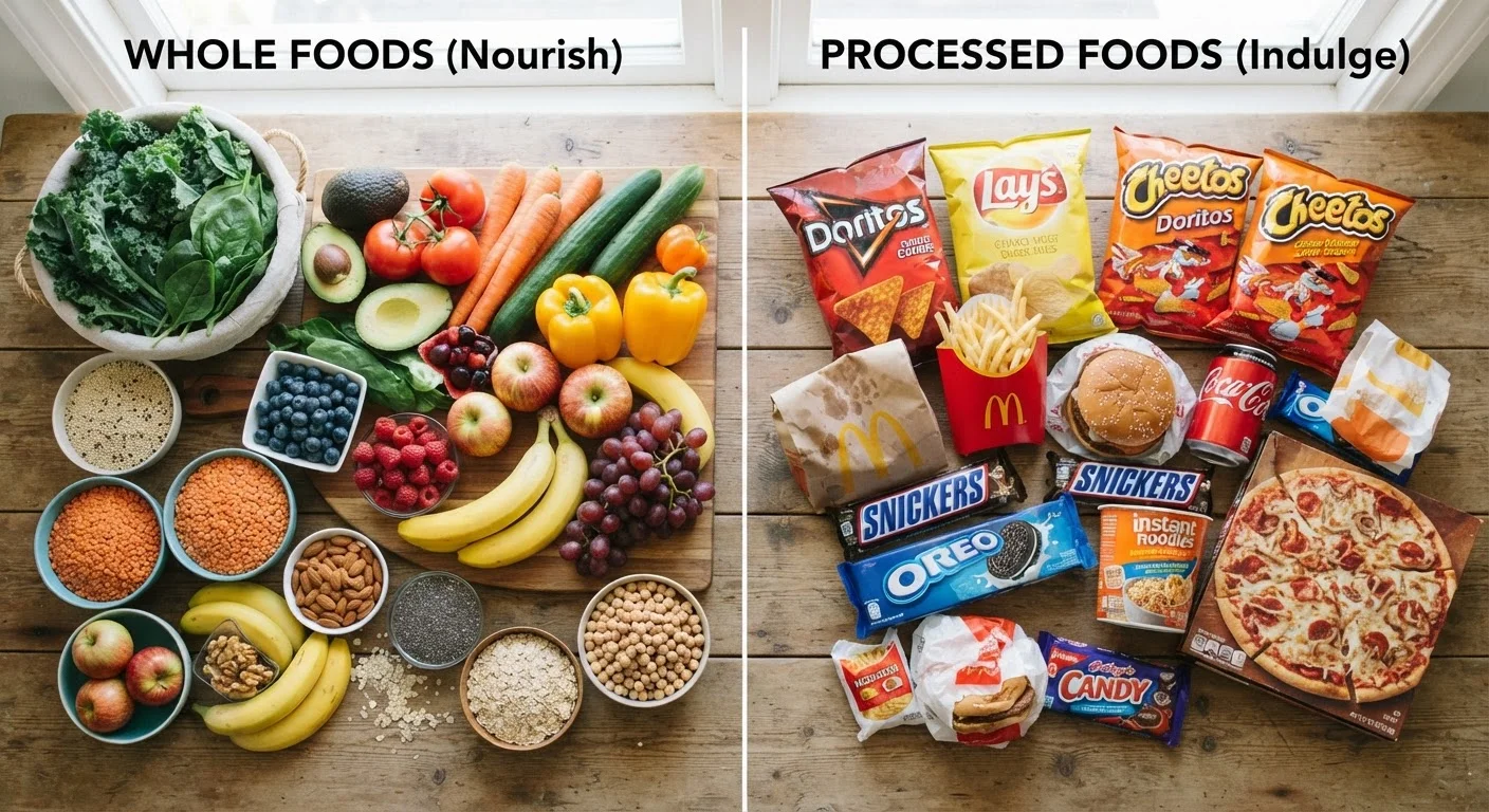 Whole Foods vs Ultra-Processed Foods: Understanding the Difference